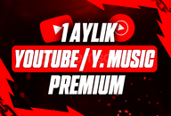 ⭐️[HIZLI] Youtube + Youtube Music Premium⭐️