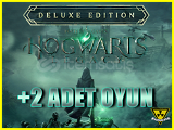 Hogwarts Legacy Deluxe Ed + İstediğiniz 2 Oyun