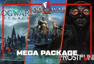 ⭐HOGWARTS LEGACY+GOW+FROSTPUNK 2+GARANTİ⭐
