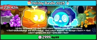 Holiday Bundle 2025 - Blox Fruits