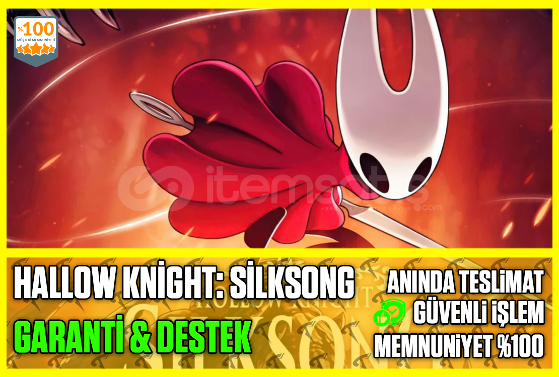 ⭐️☘️Hollow Knight Silksong❤️Garanti & Destek❤️ ⭐️☘️Hollow Knight Silksong❤️Garanti & Destek❤️