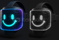 Hologram Smiley Mask | Özel UGC Tasarımı