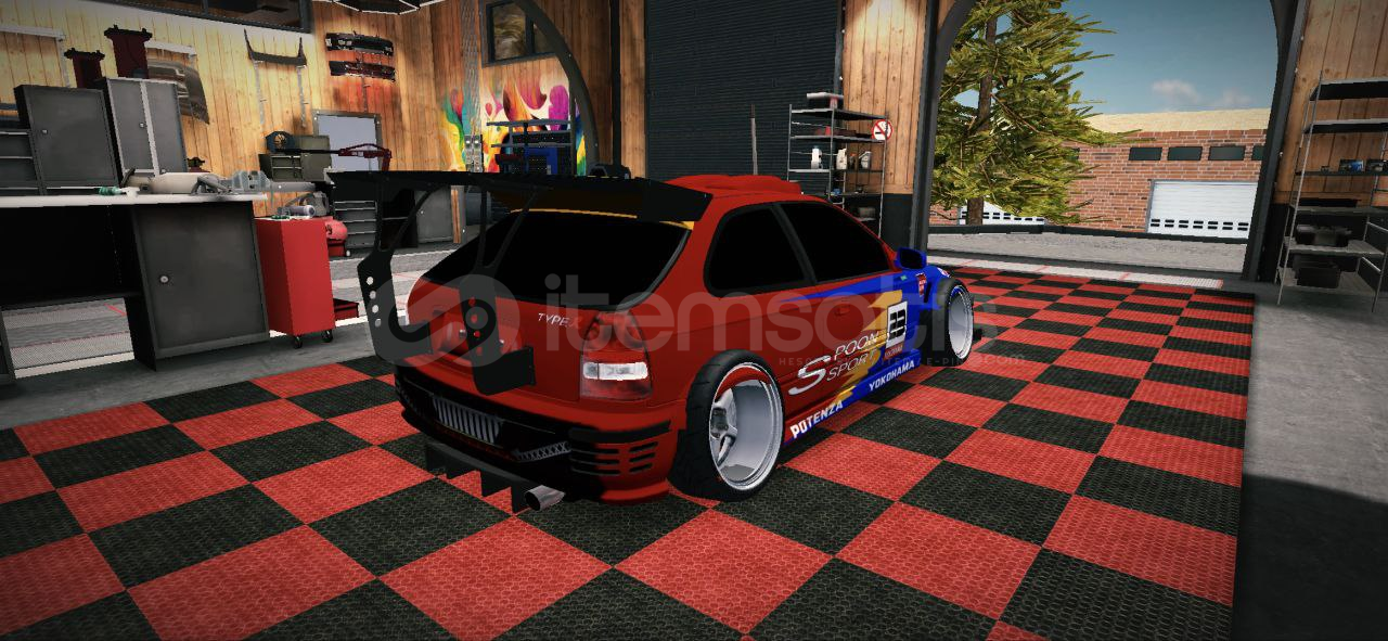 HONDA CIVIC TYPER MOTOR ÇİZİMİ  HONDA CIVIC TYPER MOTOR ÇİZİMİ