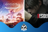 Horizon Forbidden West + Resident Evil 4 Remake