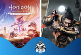 Horizon Forbidden West + Sekiro Steam Hesabı