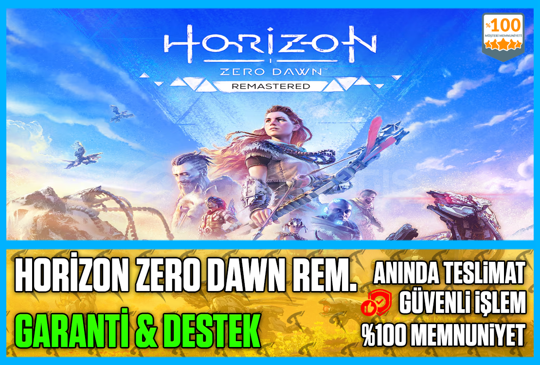 ⭐️☘️Horizon Zero Dawn Remastered❤️Garanti❤️ ⭐️☘️Horizon Zero Dawn Remastered❤️Garanti❤️