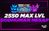 ⭐[2550 MAX LVL]⭐GODHUMAN GARANTİ RANDOM✨