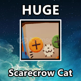 Huge Scarecrow Cat