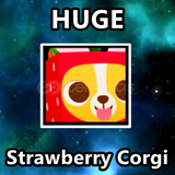 Huge Strawberry Corgi