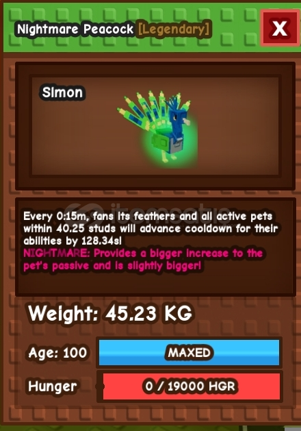 ⭐HUGE 19CD PEACOCK⭐ ⭐HUGE 19CD PEACOCK⭐