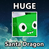 Huge Santa Dragon