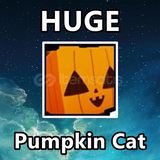 Huge Pumpkin Cat