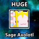 Huge Sage Axolotl