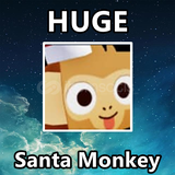 Huge Santa Monkey