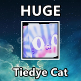 Huge Tiedye Cat