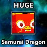 Huge Samurai Dragon