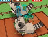huge big titanic RACCOON / rakun 