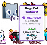 HUGE CAT PETS GO (LOW SERİAL)