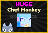 Huge Chef Monkey Pet Simulator 99