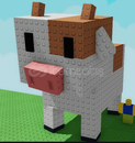 HUGE COW GROW A GARDEN
