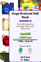 Huge Evolved Hell Rock