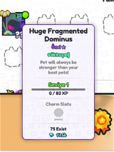 Huge Fragmanted Dominus ( RAİNBOW 75 EXİTS )