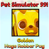 Huge Golden robber Pug