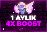 ⭐1 AYLIK 4X BOOST ⭐HIZLI TESLİMAT