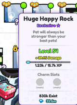 Huge Happy Rock.