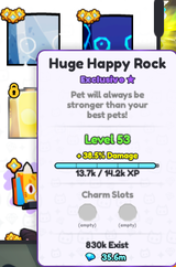 Huge Happy Rock...