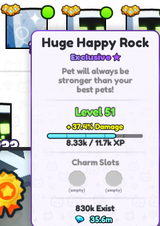 Huge Happy Rock..