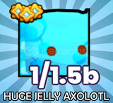 !! HUGE JELLY AXOLOTL PETS GO RAP 36M GEM !!