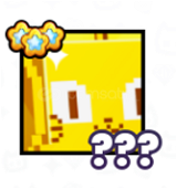 Golden Huge Pixel Cat PS99