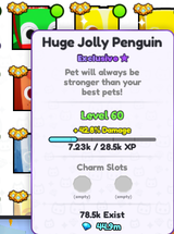 Huge Jolly Penguin