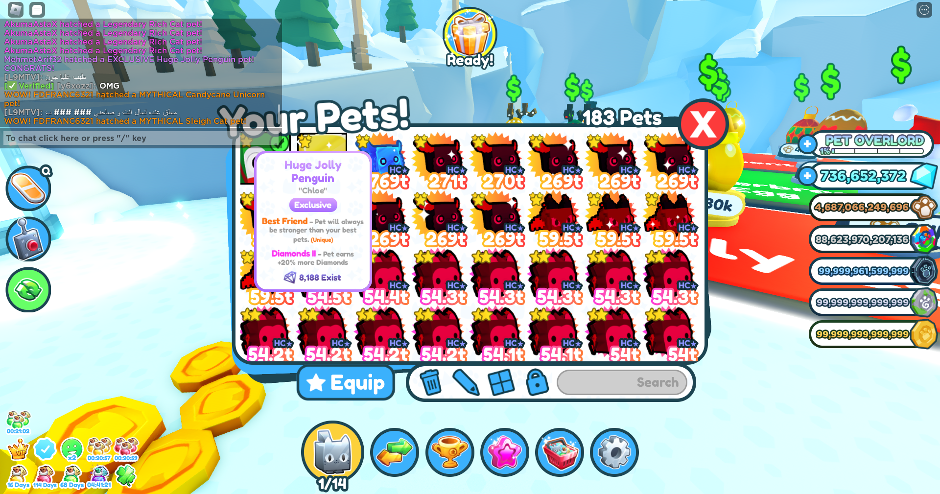 Huge Jolly Penguin İtemsatış