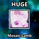 Huge Mosaic Lamb (PS99)