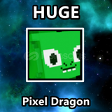 Huge Pixel Dragon