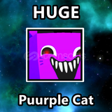 Huge Puurple Cat