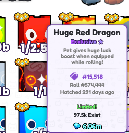 Huge Red Dragon | PETS GO! Huge Red Dragon | PETS GO!