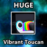 Huge Vibrant Toucan