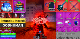 ✅HUMAN V4 FULL GEAR+CDK+SG+GH+RS+1 MYTH