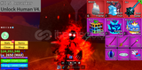✅HUMAN V4 FULL GEAR+SKULLGUİ+GODHUMAN+1MYTH