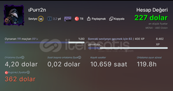 Hunt Showndown Mainli Steam Hesabım 