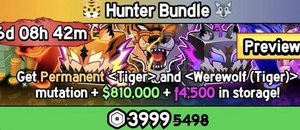 Hunter Bundle Blox Fruit