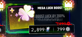 Hunters : Mega Luck Boost