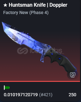 Huntsman Doppler + MW Ak-47 Bloodsport