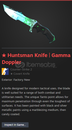 Huntsman Knife | Gamma Doppler Phase 3