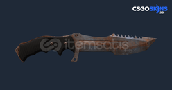 Huntsman Knife Rust Coat ( Battle Scared )