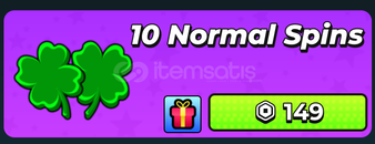 Hunty Zombie 10 Normal Spins