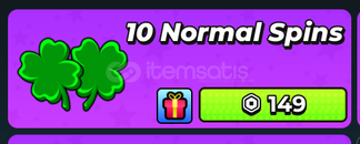 Hunty Zombie 10 Normal Spins